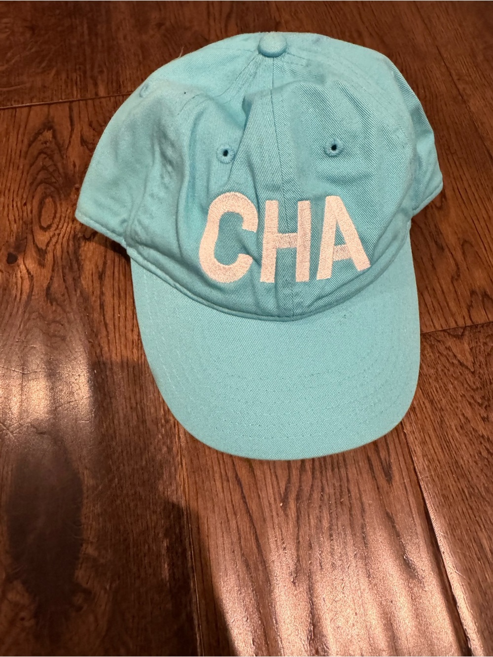 Light Blue CHA Embroidered Baseball Cap